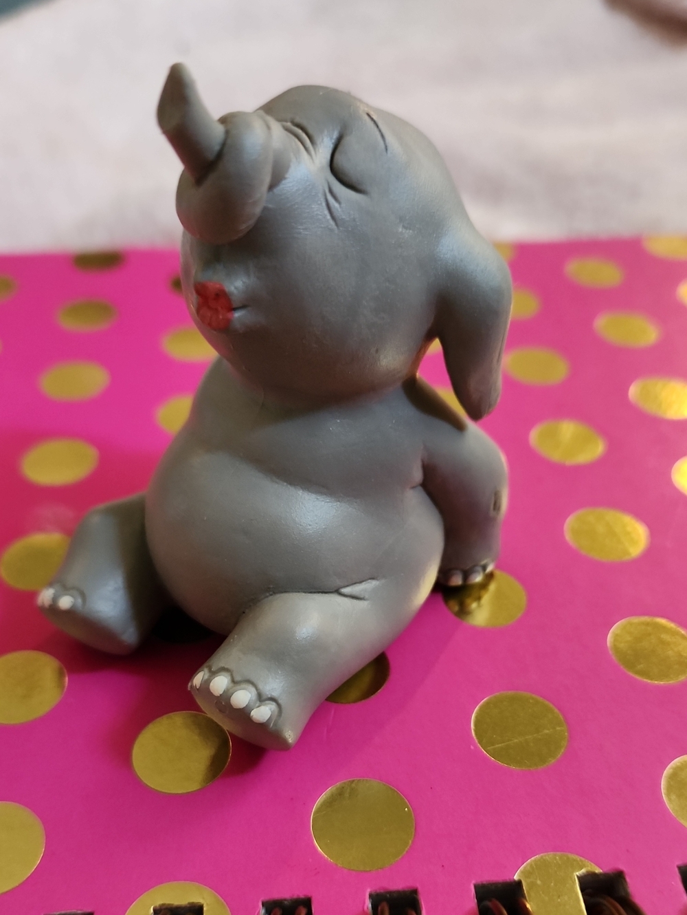 Wendelin Schleich 1970's Classic Cartoon Elephant Character. Loriot.